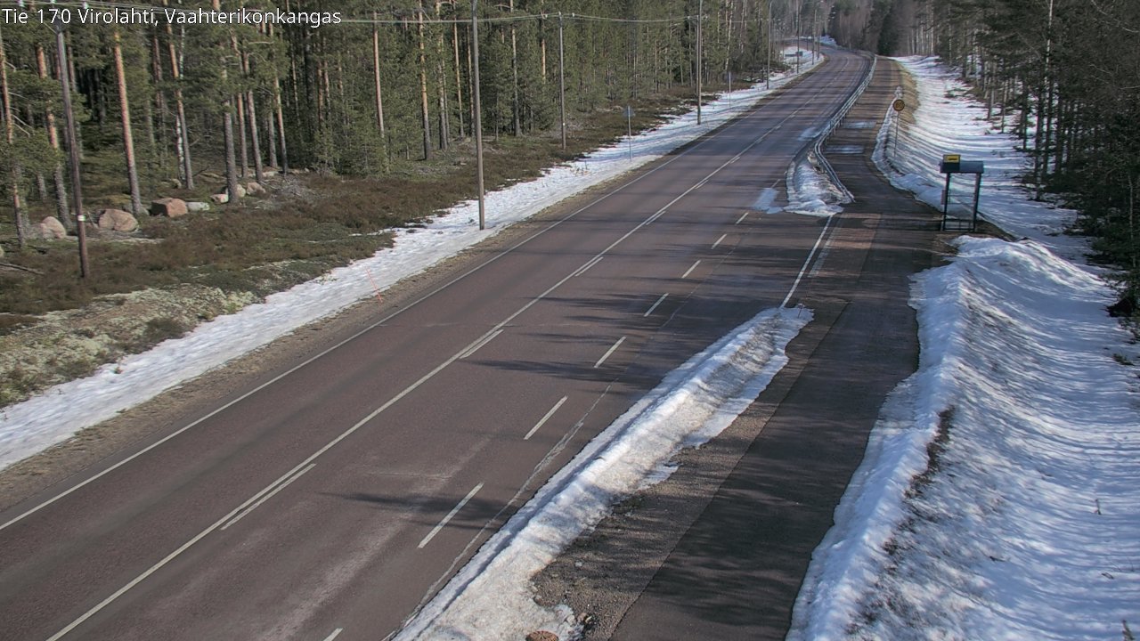 Kelikamerat Kuva Tie 170 Virolahti, Vaahterikonkangas, Virolahti, Kymenlaakso