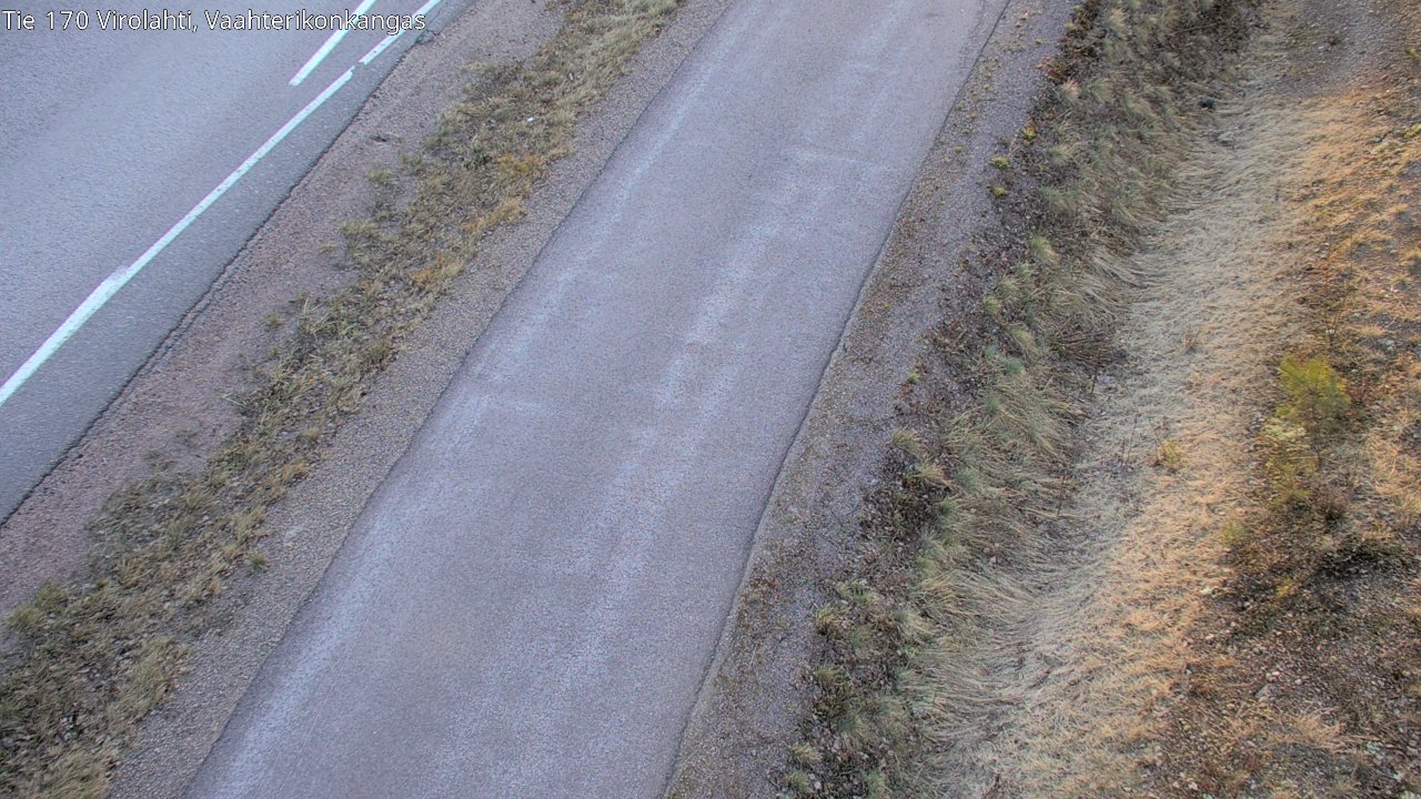 Weather Camera Image Road 170 Virolahti, Vaahterikonkangas, Virolahti, Kymenlaakso