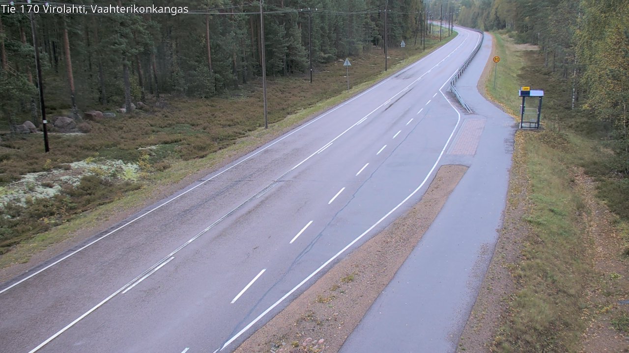 Kelikamerat Kuva Tie 170 Virolahti, Vaahterikonkangas, Virolahti, Kymenlaakso