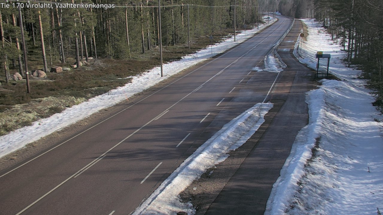 Kelikamerat Kuva Tie 170 Virolahti, Vaahterikonkangas, Virolahti, Kymenlaakso
