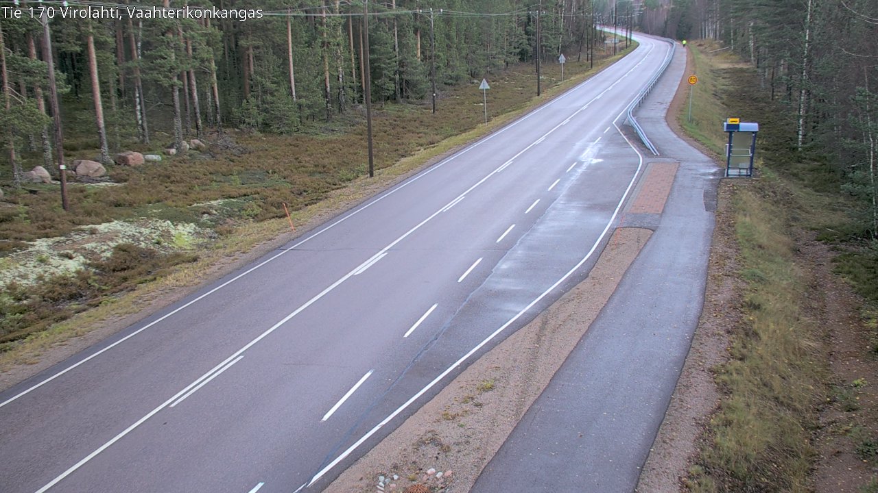 Kelikamerat Kuva Tie 170 Virolahti, Vaahterikonkangas, Virolahti, Kymenlaakso