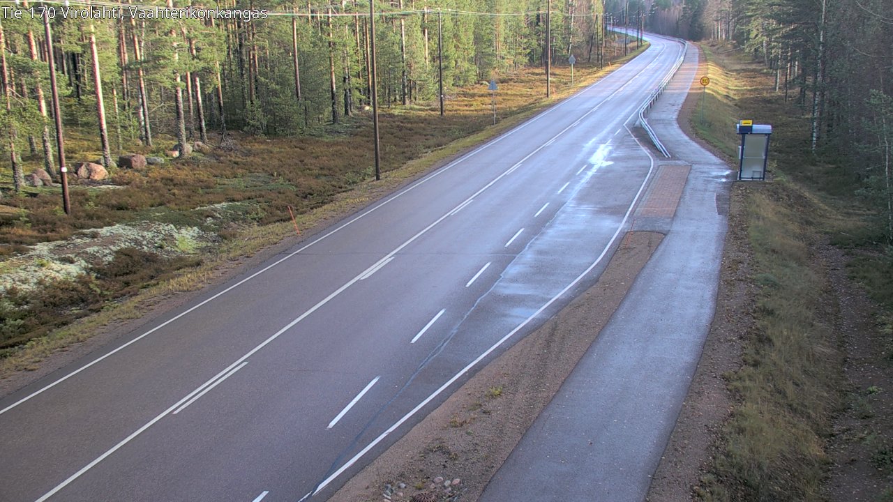 Kelikamerat Kuva Tie 170 Virolahti, Vaahterikonkangas, Virolahti, Kymenlaakso