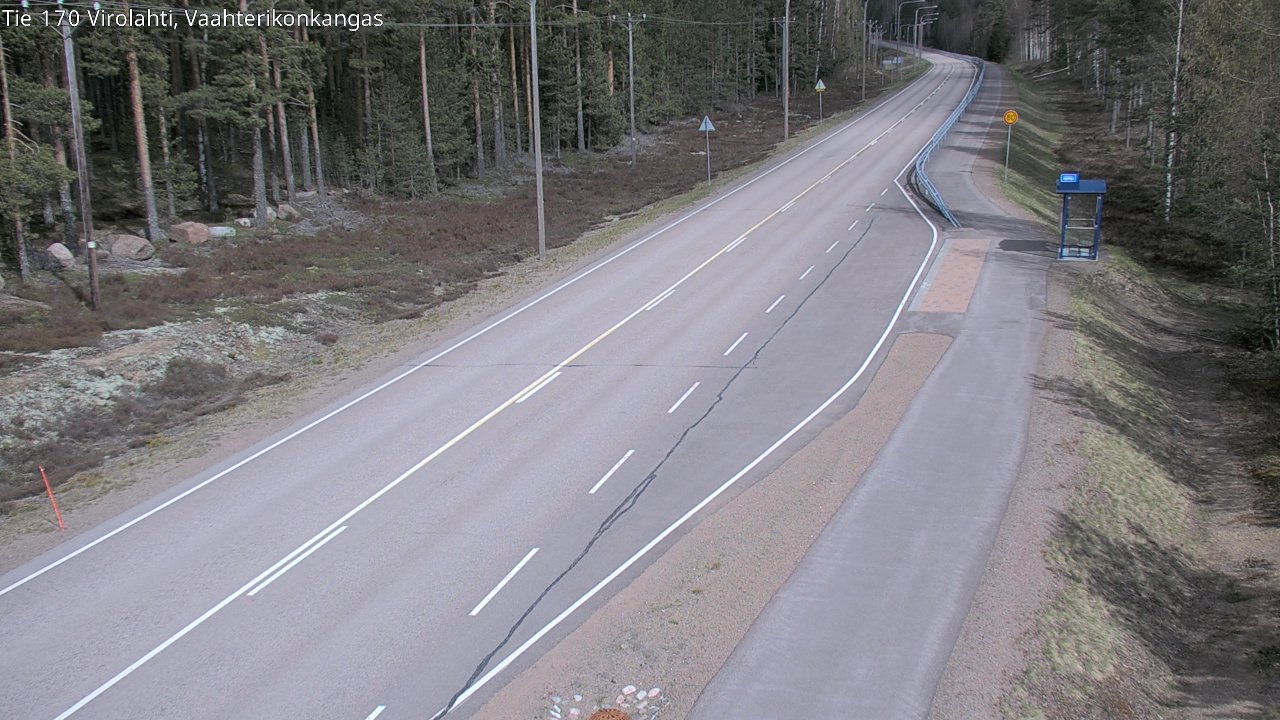 Kelikamerat Kuva Tie 170 Virolahti, Vaahterikonkangas, Virolahti, Kymenlaakso