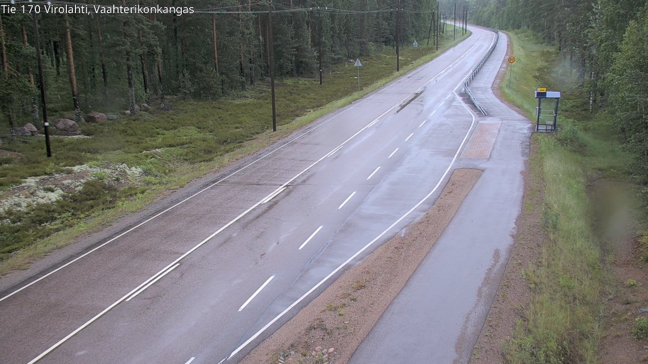 Kelikamerat Kuva Tie 170 Virolahti, Vaahterikonkangas, Virolahti, Kymenlaakso