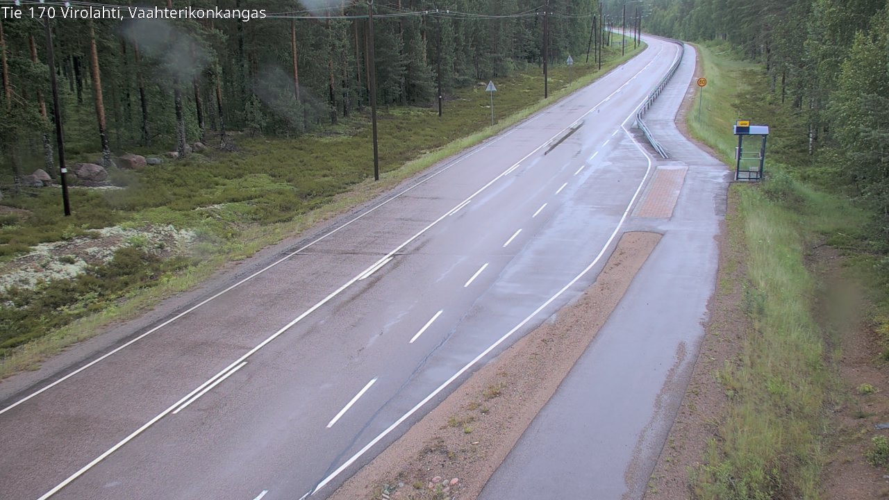 Kelikamerat Kuva Tie 170 Virolahti, Vaahterikonkangas, Virolahti, Kymenlaakso