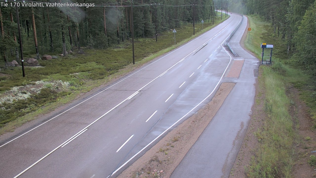 Kelikamerat Kuva Tie 170 Virolahti, Vaahterikonkangas, Virolahti, Kymenlaakso