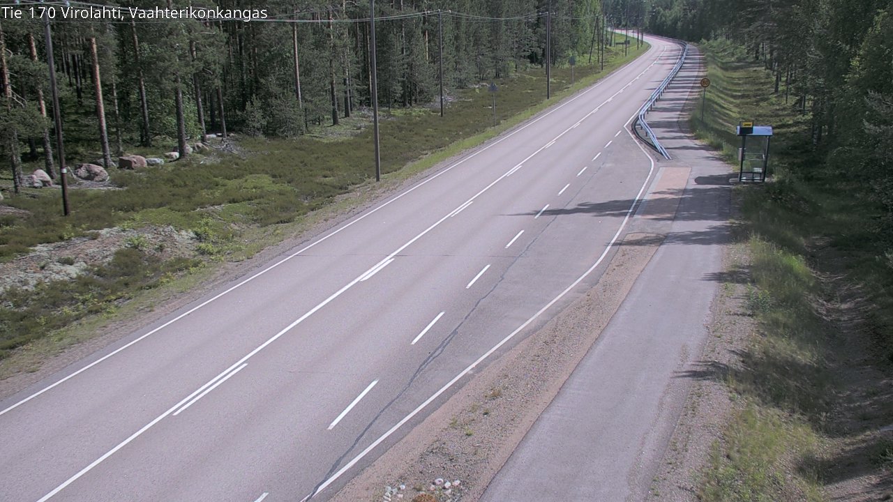 Kelikamerat Kuva Tie 170 Virolahti, Vaahterikonkangas, Virolahti, Kymenlaakso