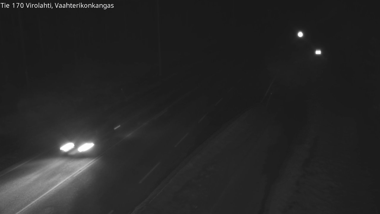 Weather Camera Image Väg 170 Vederlax, Vaahterikonkangas, Virolahti, Kymenlaakso