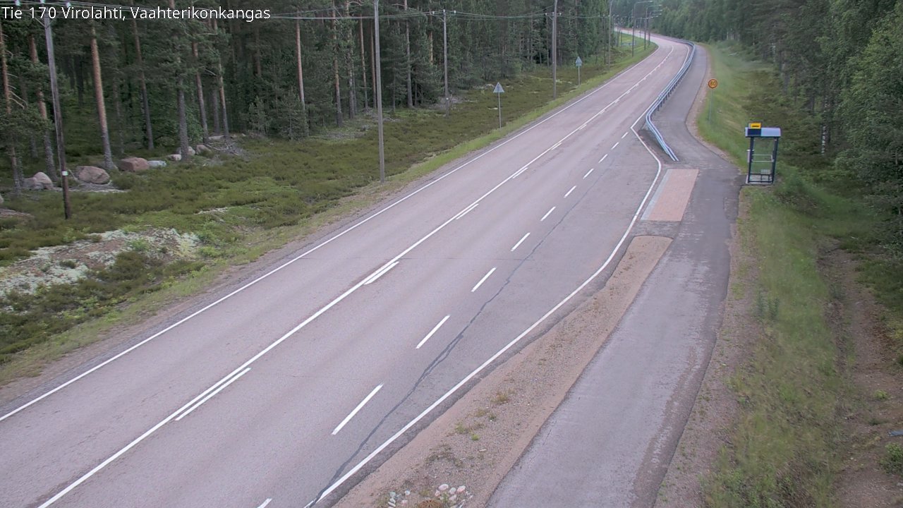 Kelikamerat Kuva Tie 170 Virolahti, Vaahterikonkangas, Virolahti, Kymenlaakso
