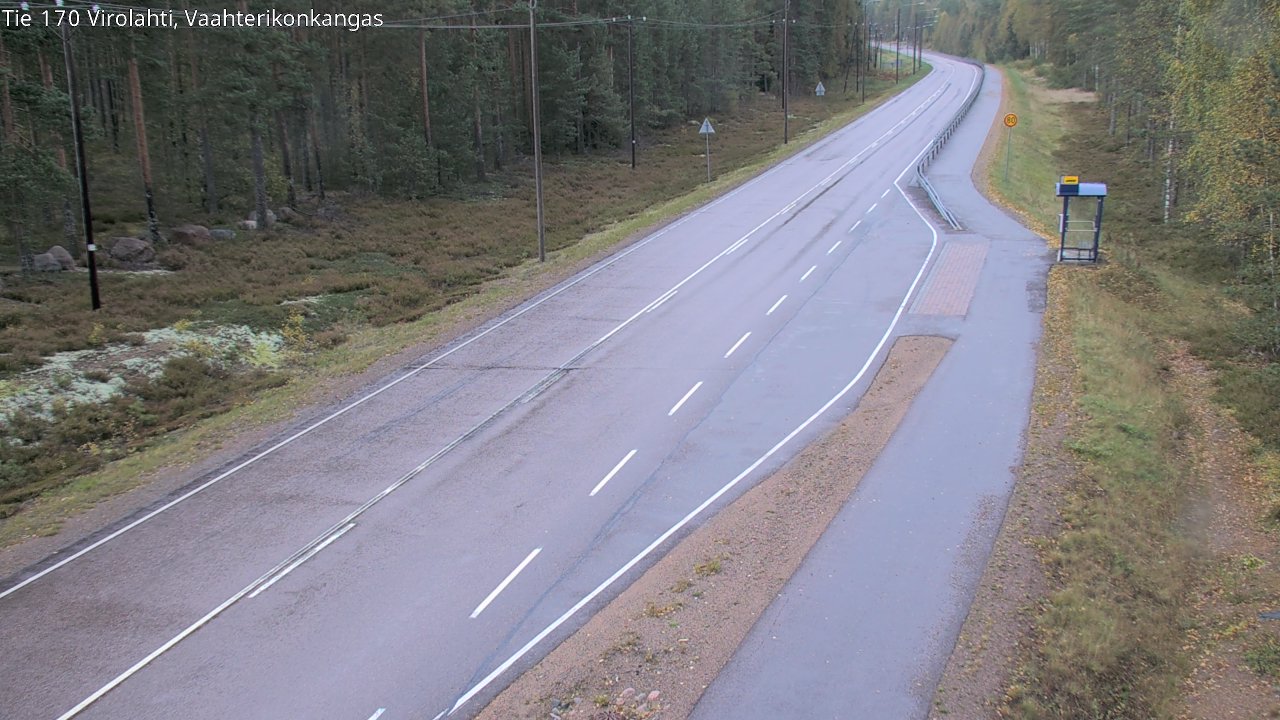 Kelikamerat Kuva Tie 170 Virolahti, Vaahterikonkangas, Virolahti, Kymenlaakso