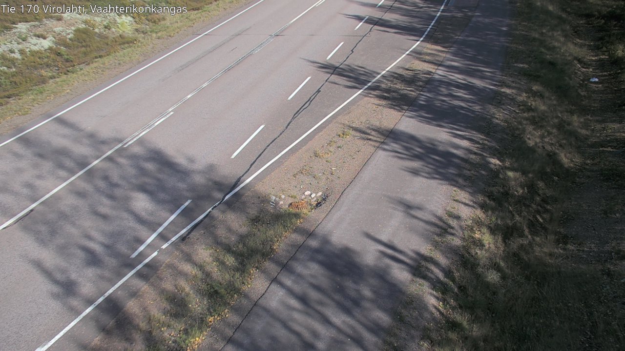 Weather Camera Image Väg 170 Vederlax, Vaahterikonkangas, Virolahti, Kymenlaakso