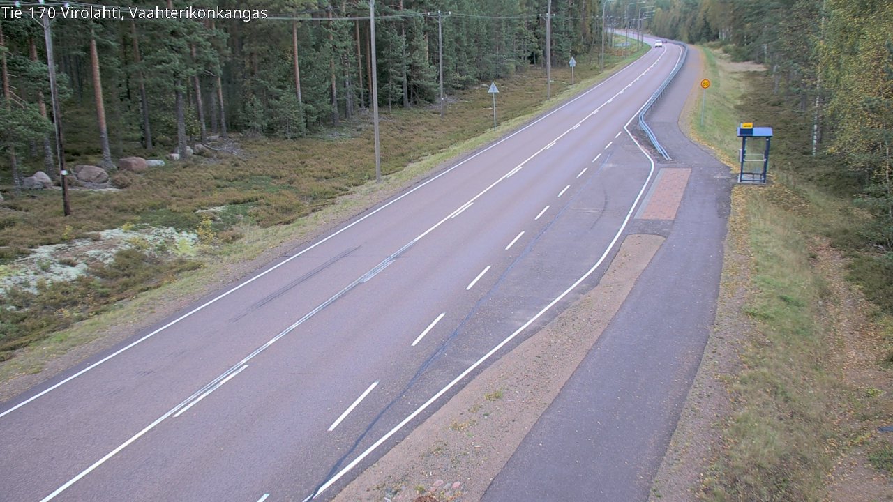 Kelikamerat Kuva Tie 170 Virolahti, Vaahterikonkangas, Virolahti, Kymenlaakso