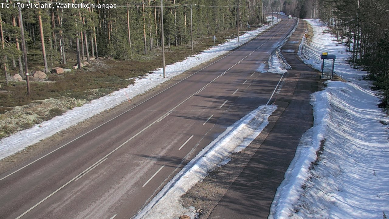 Kelikamerat Kuva Tie 170 Virolahti, Vaahterikonkangas, Virolahti, Kymenlaakso