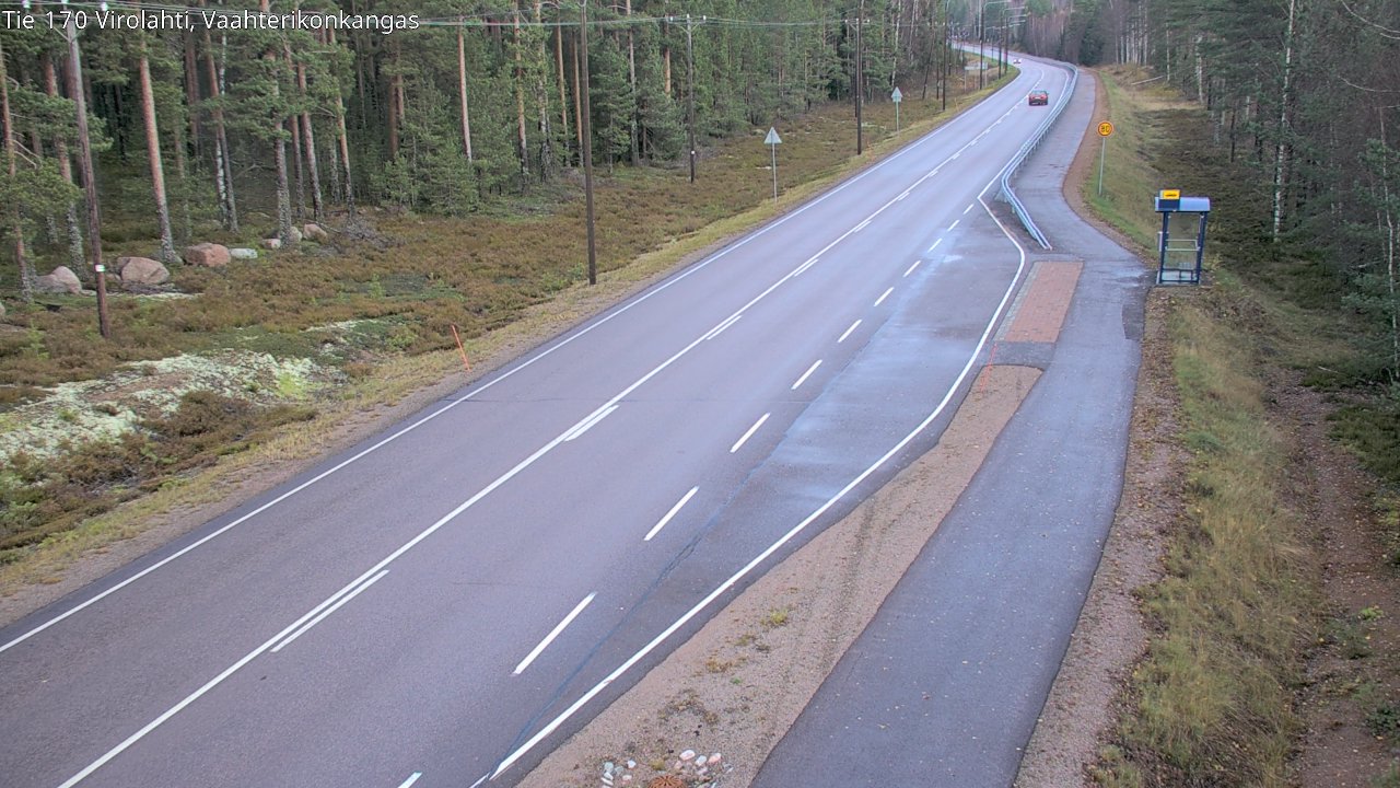 Kelikamerat Kuva Tie 170 Virolahti, Vaahterikonkangas, Virolahti, Kymenlaakso