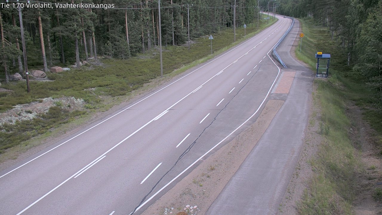Kelikamerat Kuva Tie 170 Virolahti, Vaahterikonkangas, Virolahti, Kymenlaakso