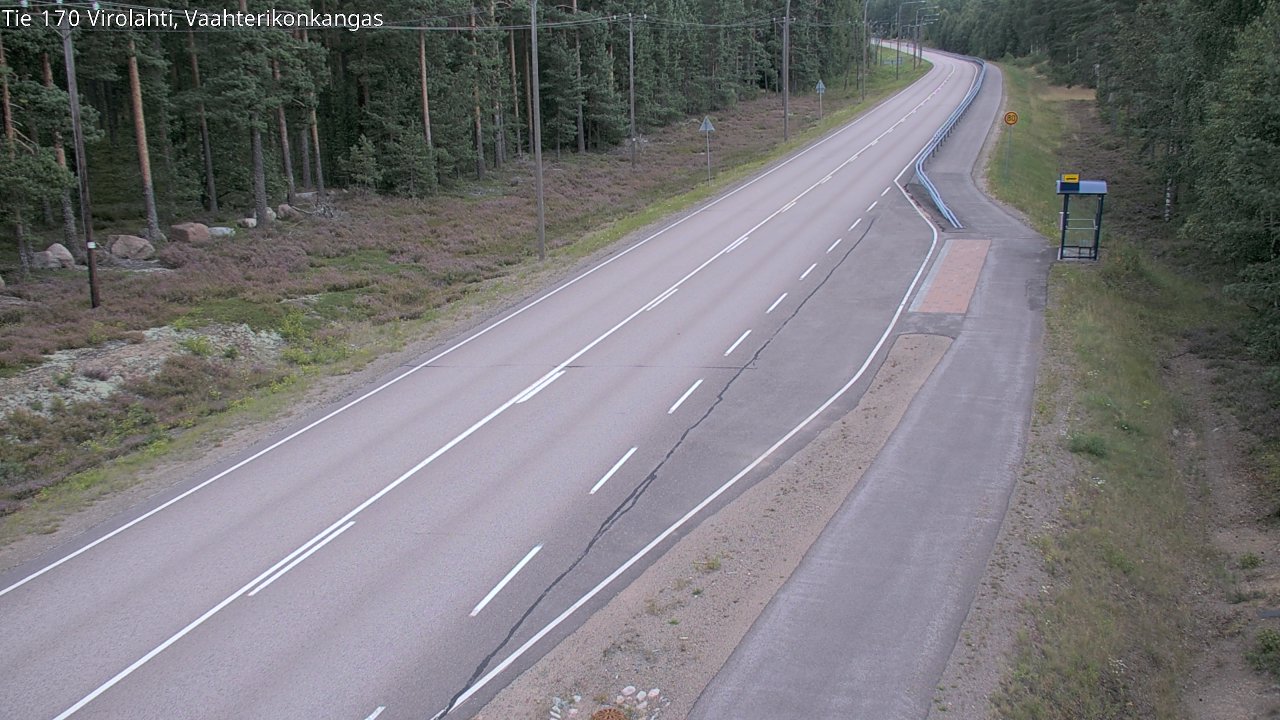 Kelikamerat Kuva Tie 170 Virolahti, Vaahterikonkangas, Virolahti, Kymenlaakso