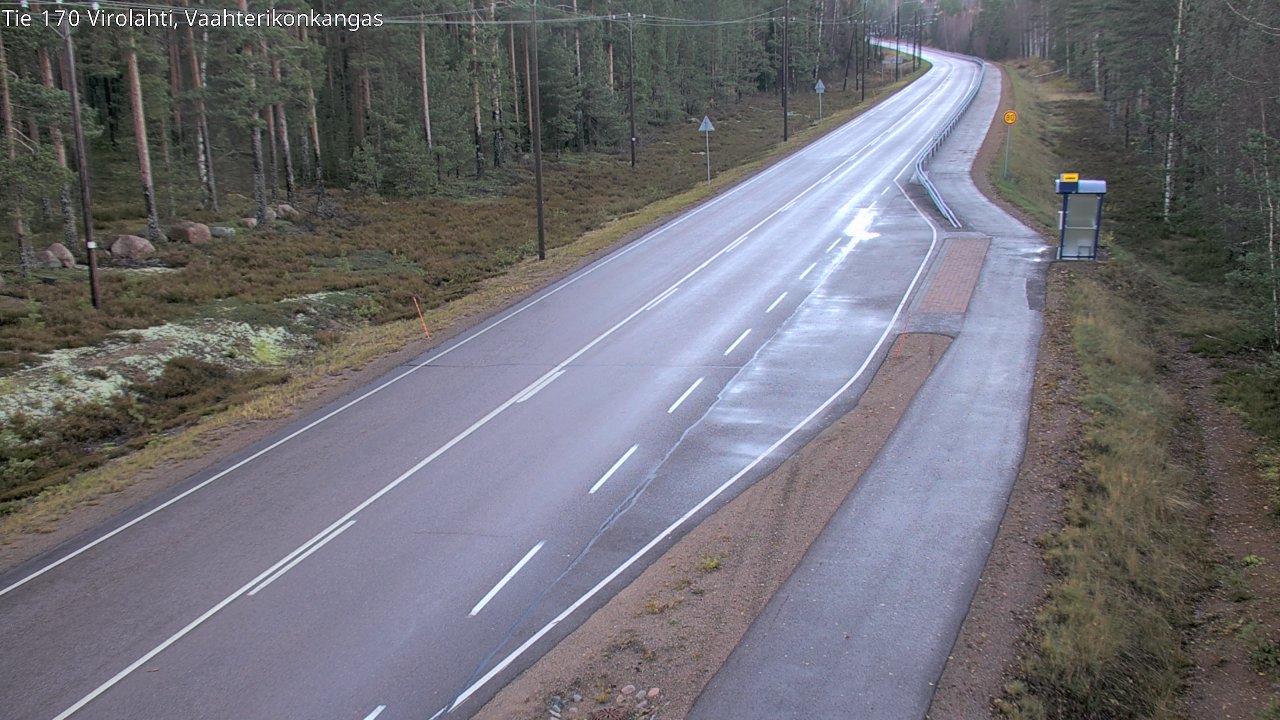 Kelikamerat Kuva Tie 170 Virolahti, Vaahterikonkangas, Virolahti, Kymenlaakso