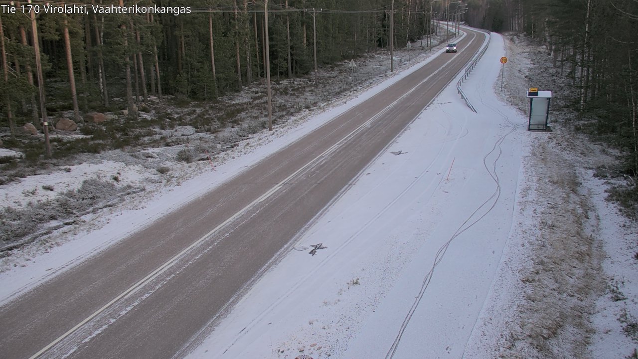 Kelikamerat Kuva Tie 170 Virolahti, Vaahterikonkangas, Virolahti, Kymenlaakso