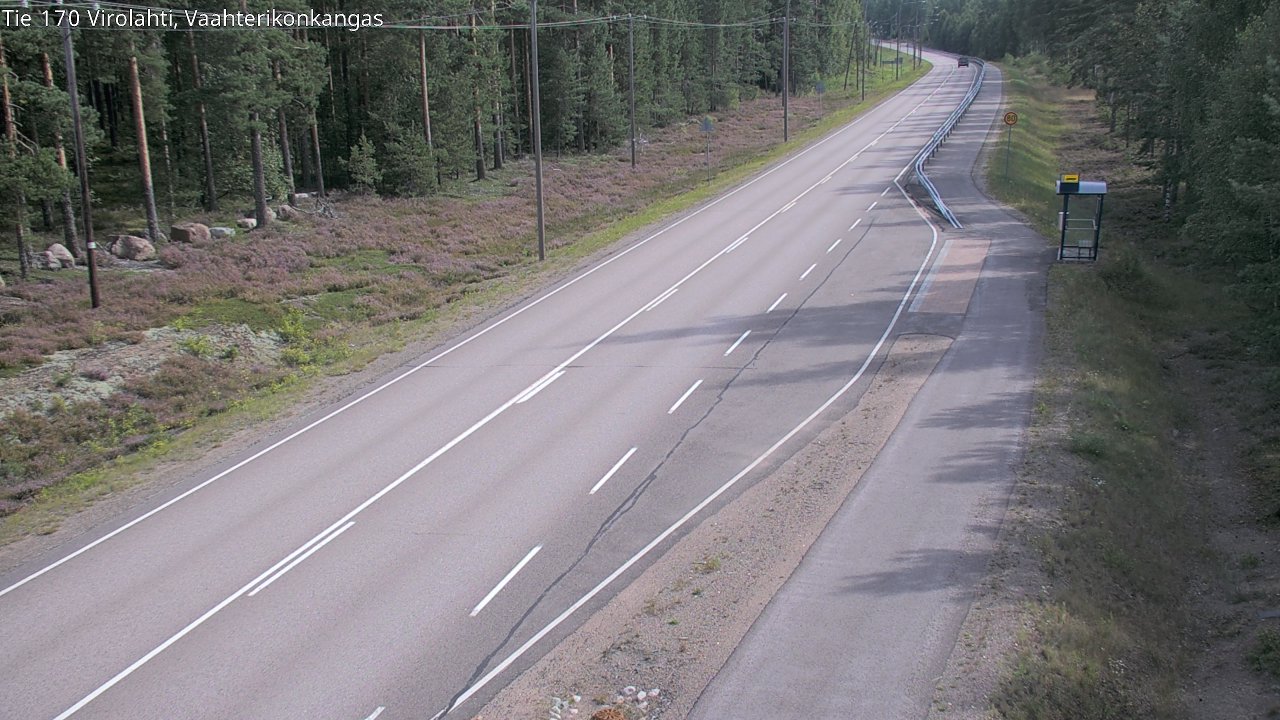 Kelikamerat Kuva Tie 170 Virolahti, Vaahterikonkangas, Virolahti, Kymenlaakso