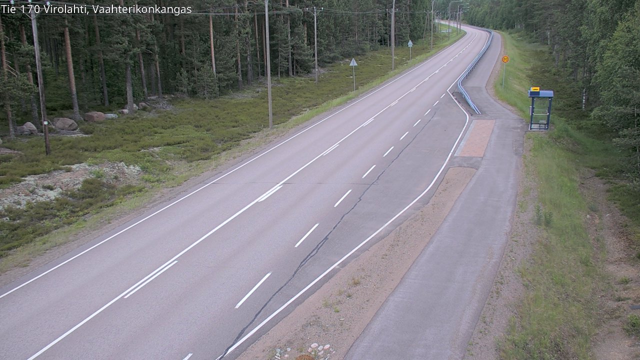 Kelikamerat Kuva Tie 170 Virolahti, Vaahterikonkangas, Virolahti, Kymenlaakso