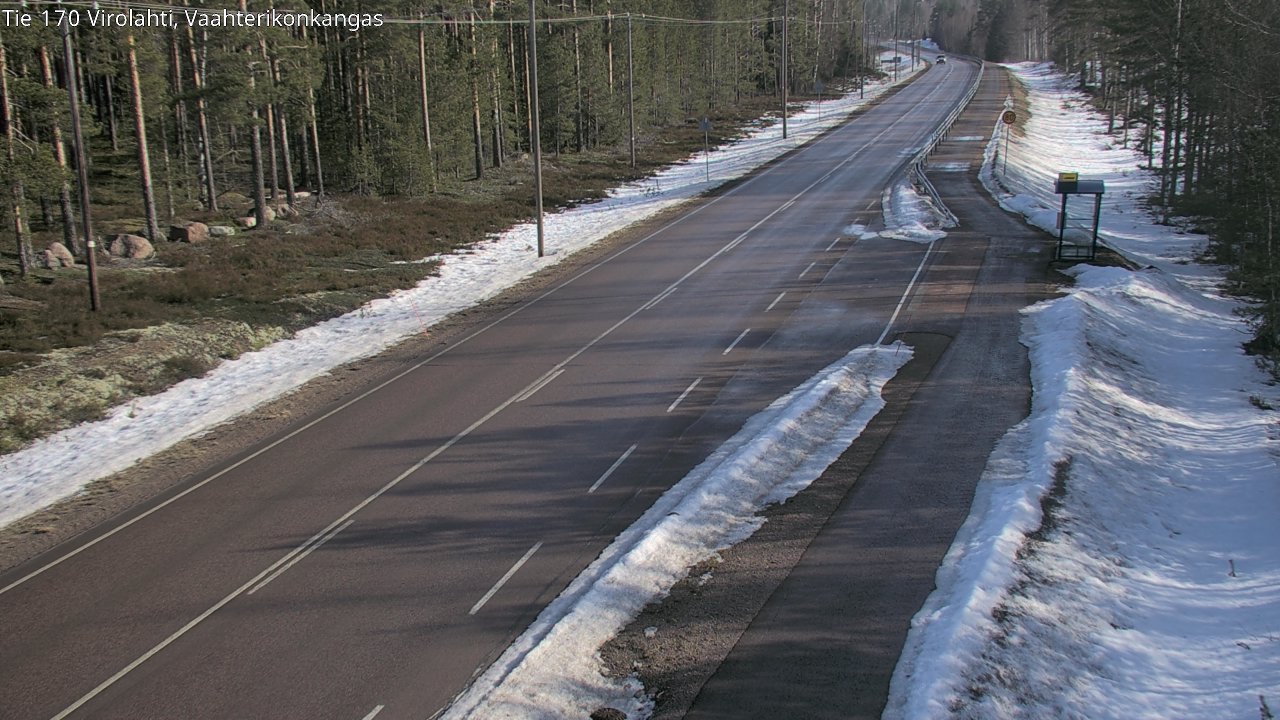 Kelikamerat Kuva Tie 170 Virolahti, Vaahterikonkangas, Virolahti, Kymenlaakso