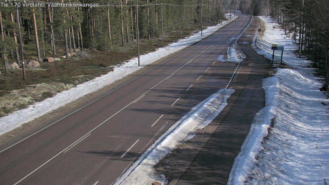 Kelikamerat Kuva Tie 170 Virolahti, Vaahterikonkangas, Virolahti, Kymenlaakso