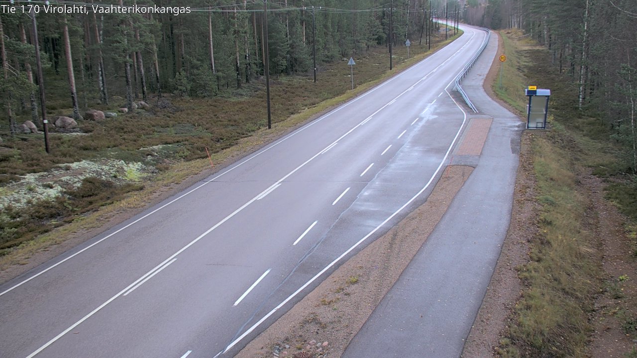 Kelikamerat Kuva Tie 170 Virolahti, Vaahterikonkangas, Virolahti, Kymenlaakso