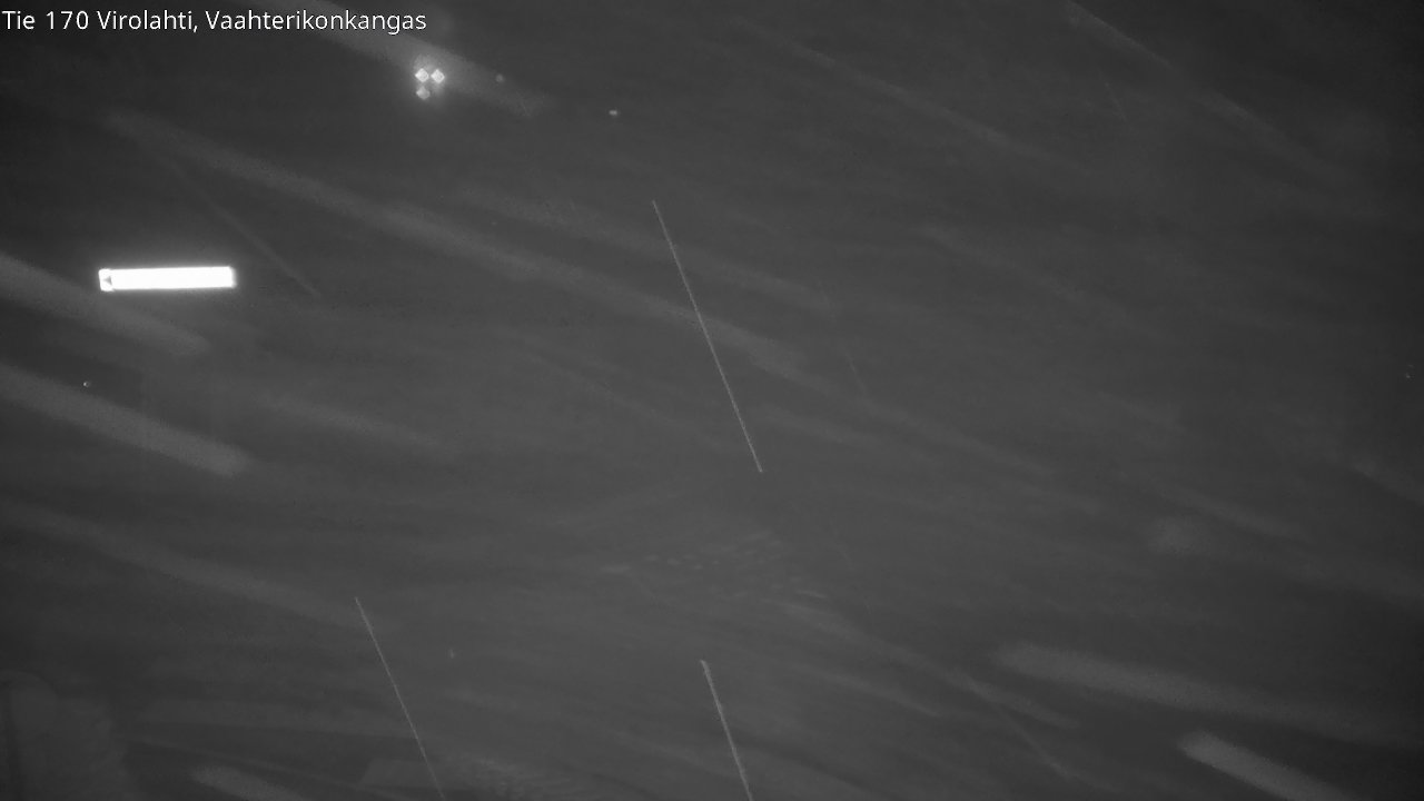 Weather Camera Image Väg 170 Vederlax, Vaahterikonkangas, Virolahti, Kymenlaakso