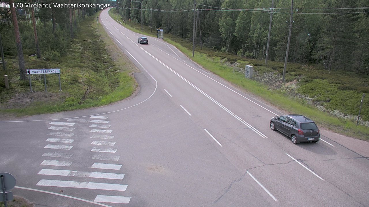 Kelikamerat Kuva Tie 170 Virolahti, Vaahterikonkangas, Virolahti, Kymenlaakso