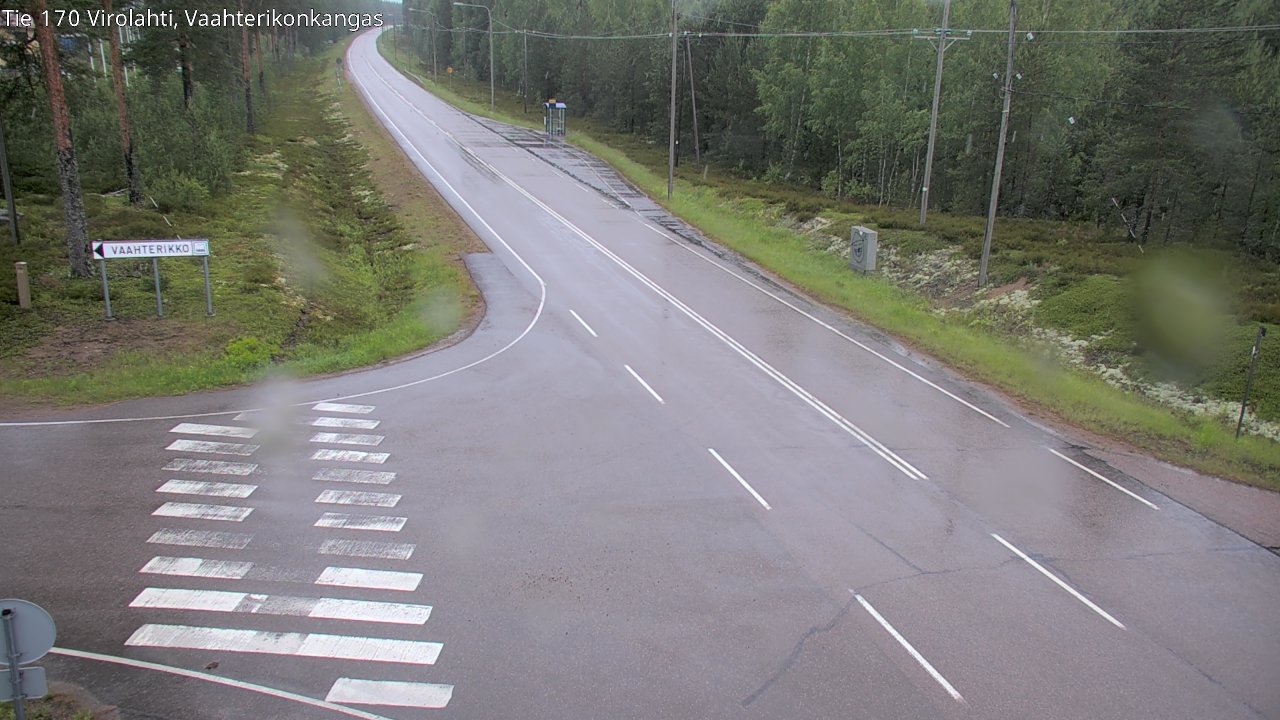 Kelikamerat Kuva Tie 170 Virolahti, Vaahterikonkangas, Virolahti, Kymenlaakso