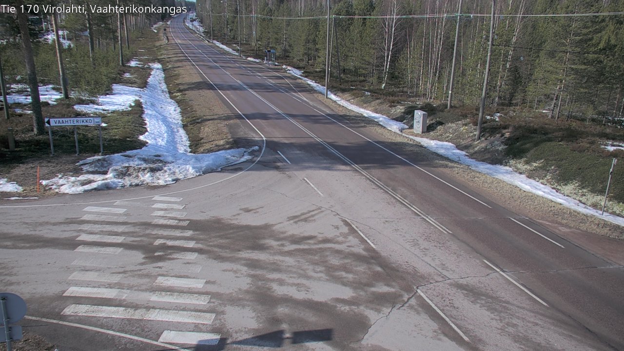 Kelikamerat Kuva Tie 170 Virolahti, Vaahterikonkangas, Virolahti, Kymenlaakso