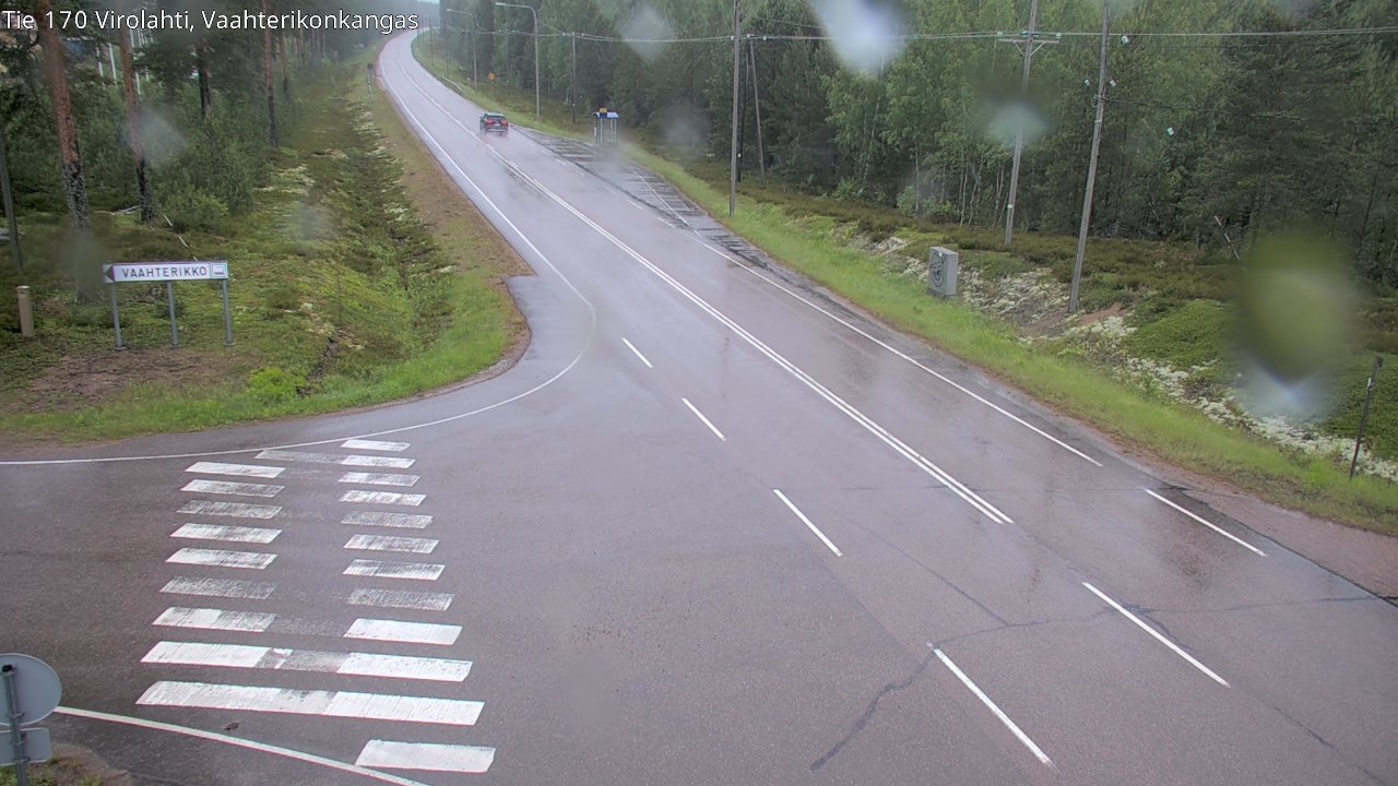 Kelikamerat Kuva Tie 170 Virolahti, Vaahterikonkangas, Virolahti, Kymenlaakso
