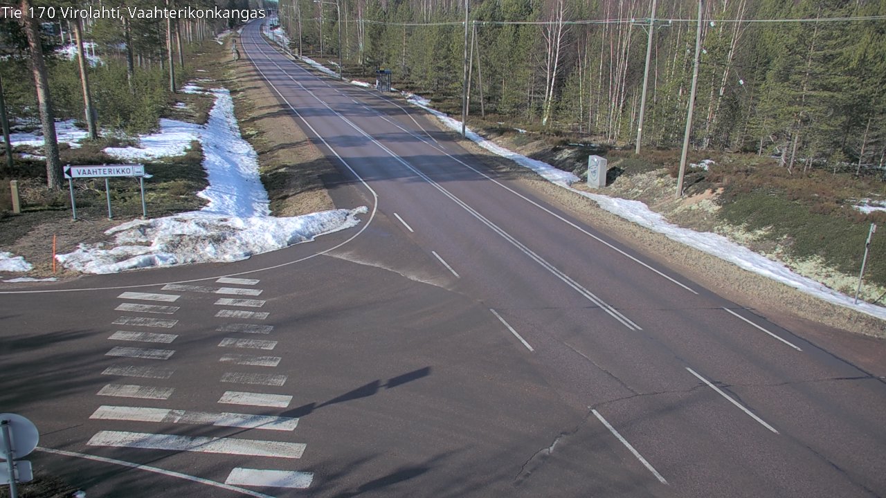 Kelikamerat Kuva Tie 170 Virolahti, Vaahterikonkangas, Virolahti, Kymenlaakso