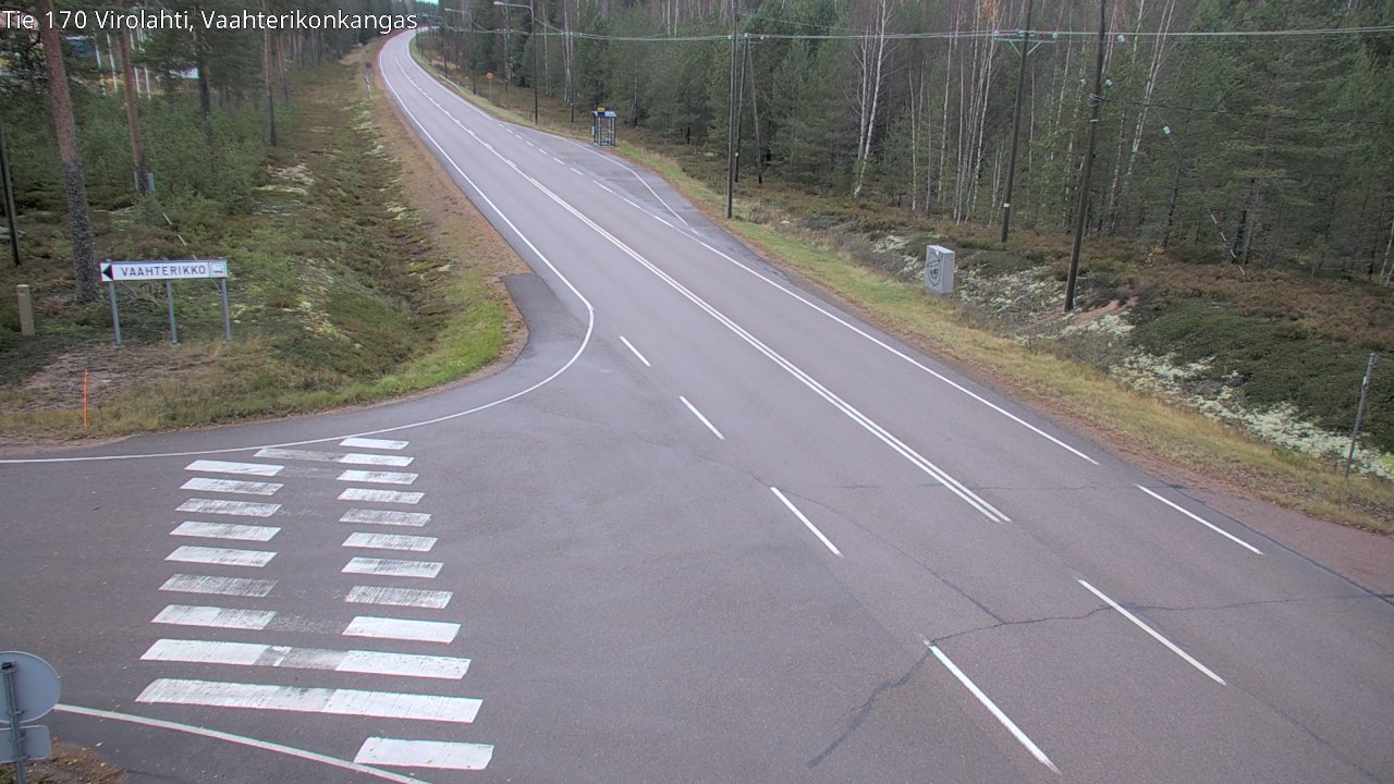 Kelikamerat Kuva Tie 170 Virolahti, Vaahterikonkangas, Virolahti, Kymenlaakso