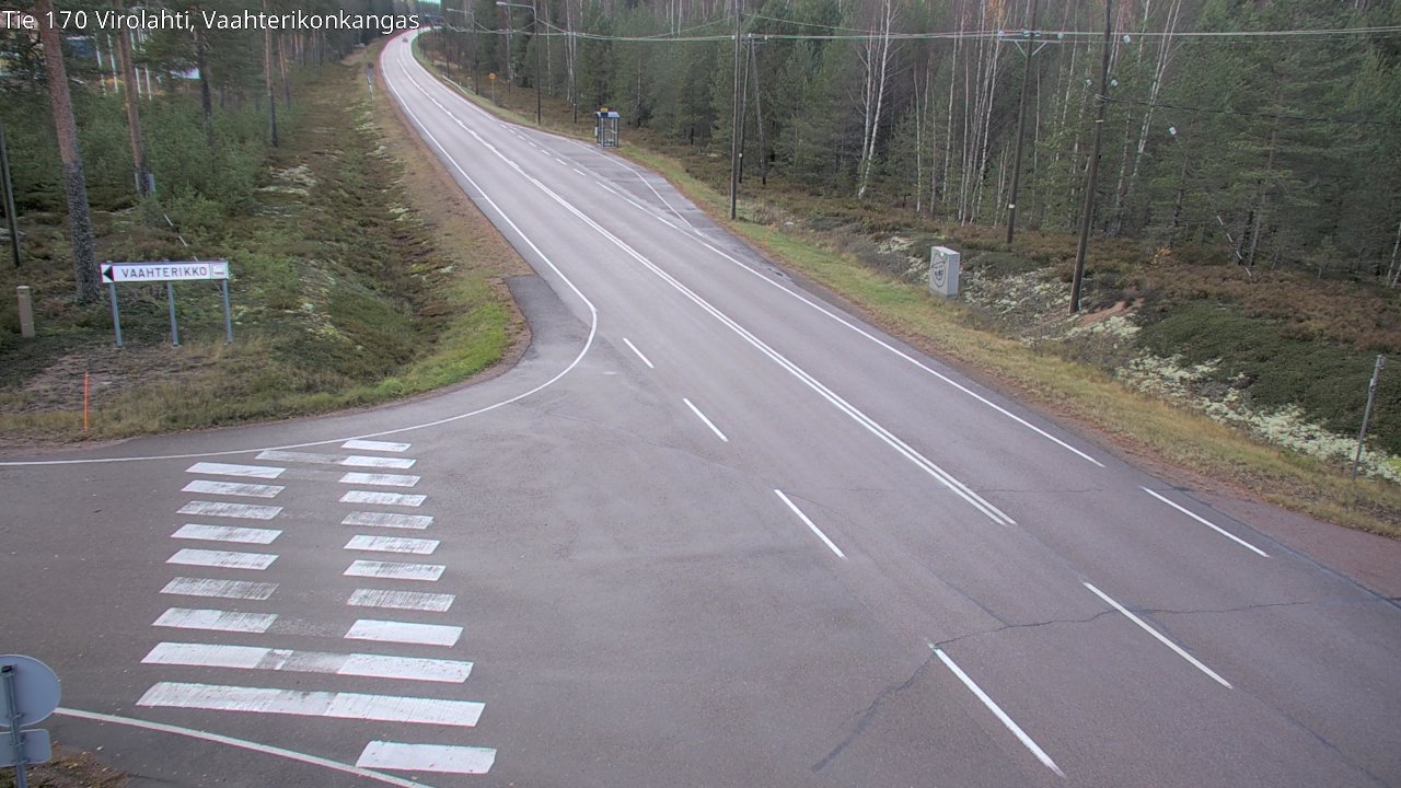 Kelikamerat Kuva Tie 170 Virolahti, Vaahterikonkangas, Virolahti, Kymenlaakso