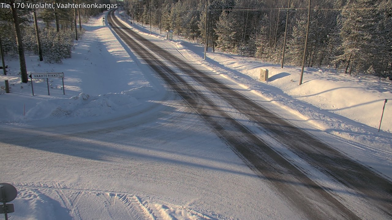 Kelikamerat Kuva Tie 170 Virolahti, Vaahterikonkangas, Virolahti, Kymenlaakso
