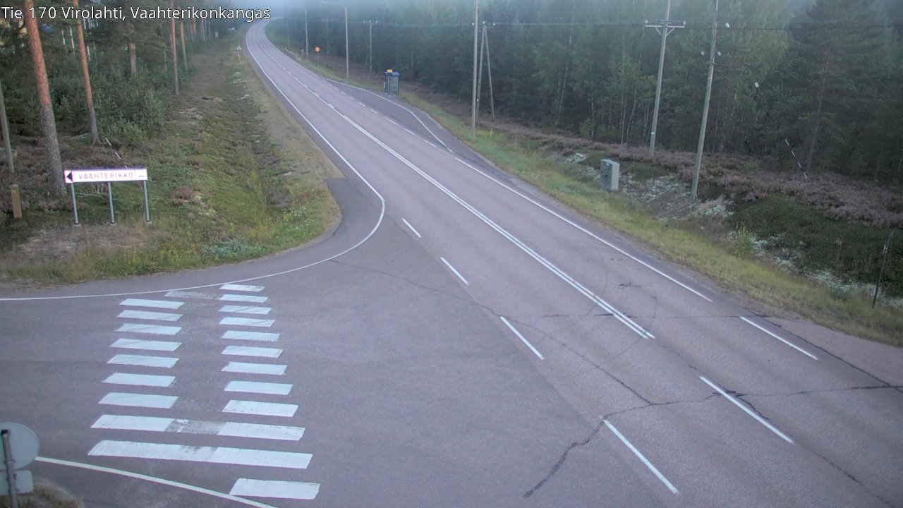 Kelikamerat Kuva Tie 170 Virolahti, Vaahterikonkangas, Virolahti, Kymenlaakso