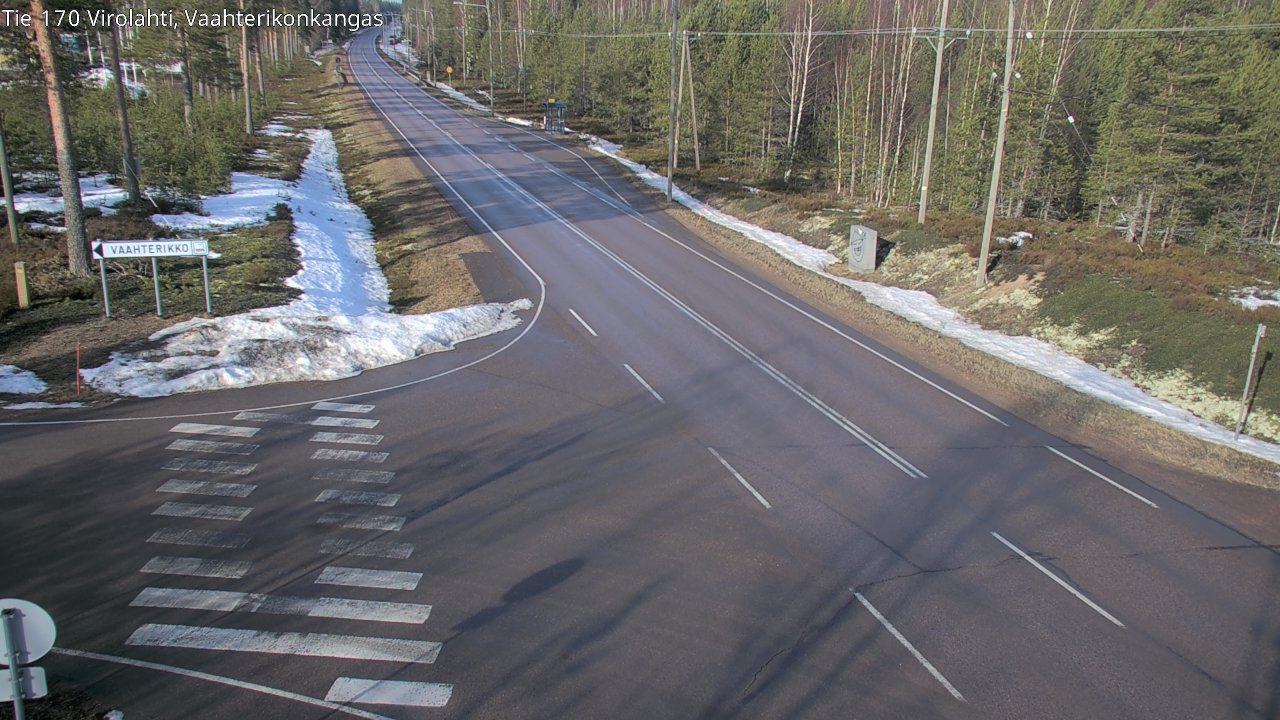 Kelikamerat Kuva Tie 170 Virolahti, Vaahterikonkangas, Virolahti, Kymenlaakso