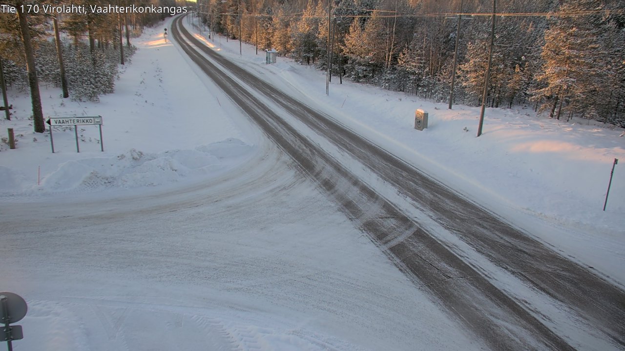 Kelikamerat Kuva Tie 170 Virolahti, Vaahterikonkangas, Virolahti, Kymenlaakso