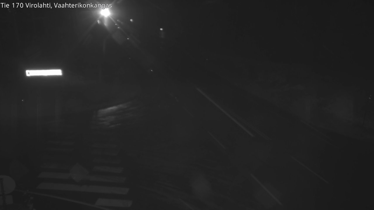 Weather Camera Image Väg 170 Vederlax, Vaahterikonkangas, Virolahti, Kymenlaakso