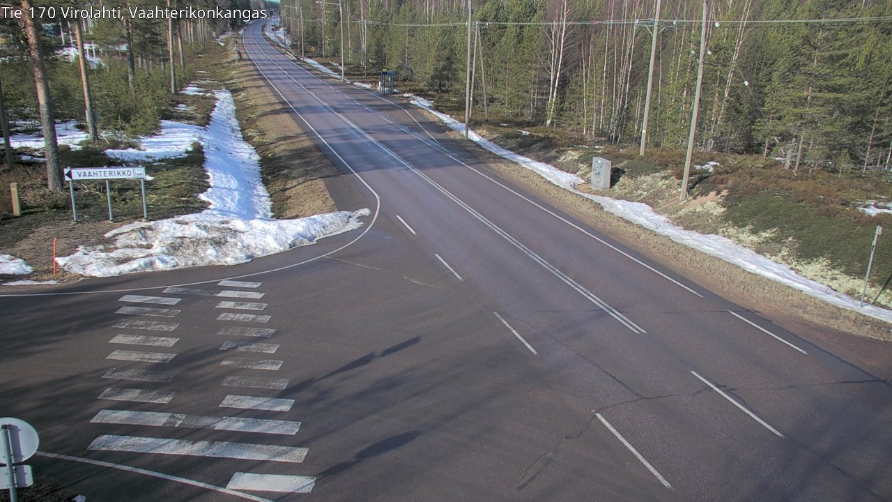 Kelikamerat Kuva Tie 170 Virolahti, Vaahterikonkangas, Virolahti, Kymenlaakso