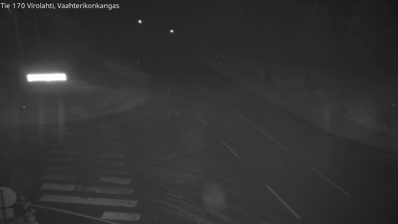 Weather Camera Image Väg 170 Vederlax, Vaahterikonkangas, Virolahti, Kymenlaakso