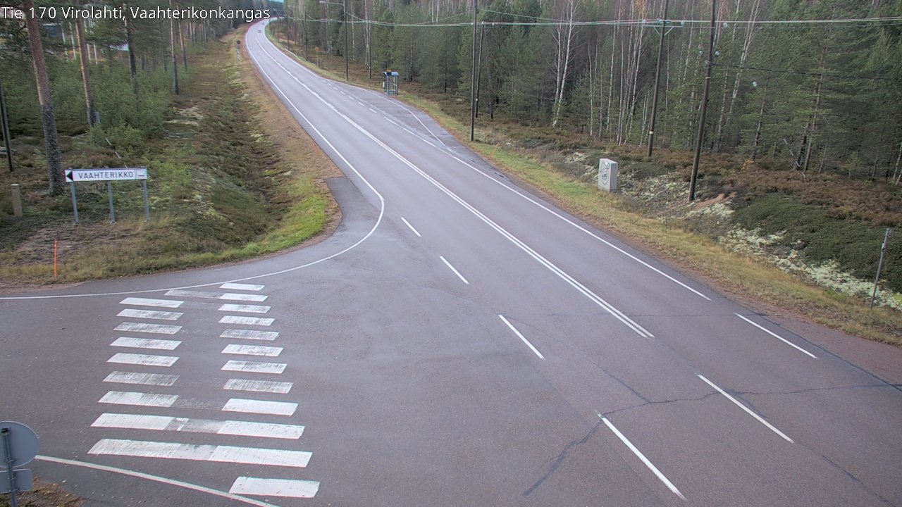 Kelikamerat Kuva Tie 170 Virolahti, Vaahterikonkangas, Virolahti, Kymenlaakso