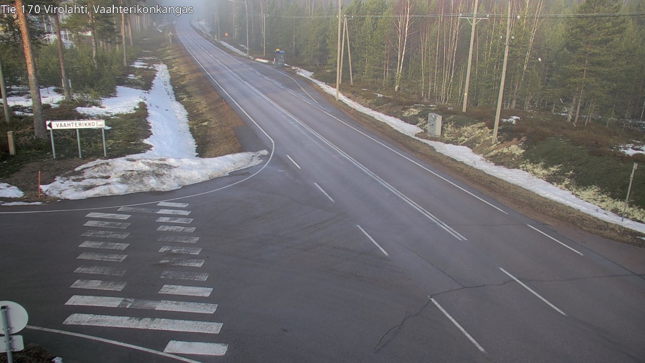 Kelikamerat Kuva Tie 170 Virolahti, Vaahterikonkangas, Virolahti, Kymenlaakso