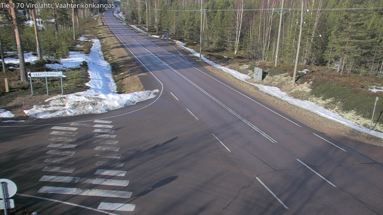 Kelikamerat Kuva Tie 170 Virolahti, Vaahterikonkangas, Virolahti, Kymenlaakso