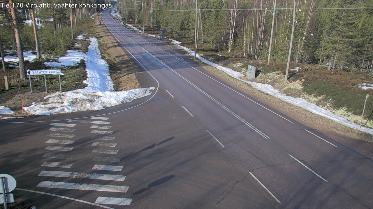 Kelikamerat Kuva Tie 170 Virolahti, Vaahterikonkangas, Virolahti, Kymenlaakso