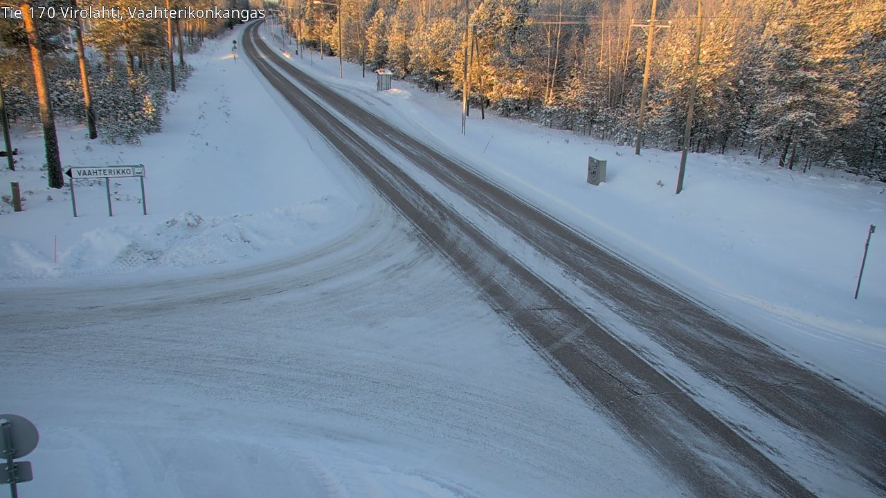 Kelikamerat Kuva Tie 170 Virolahti, Vaahterikonkangas, Virolahti, Kymenlaakso