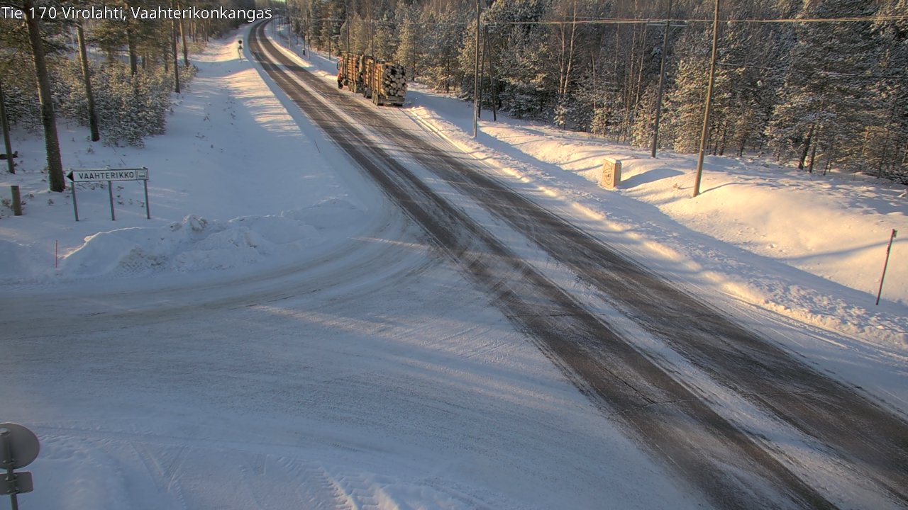 Kelikamerat Kuva Tie 170 Virolahti, Vaahterikonkangas, Virolahti, Kymenlaakso