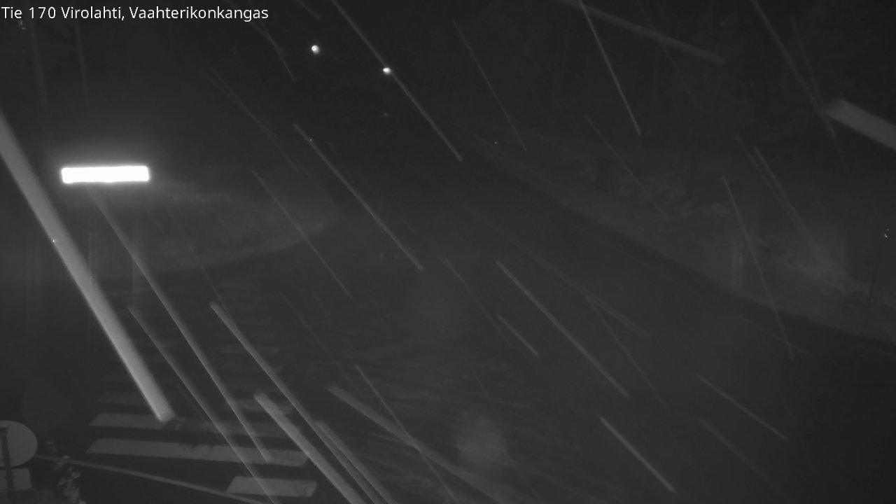 Weather Camera Image Väg 170 Vederlax, Vaahterikonkangas, Virolahti, Kymenlaakso