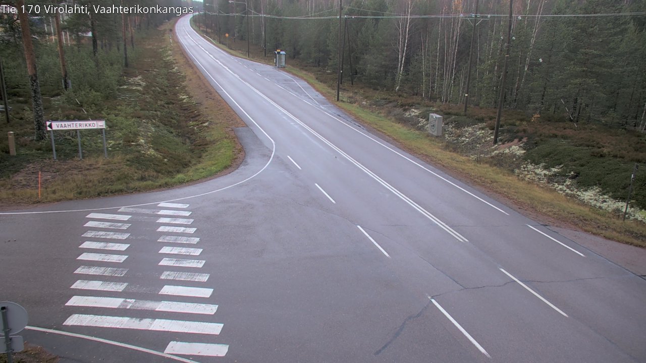 Kelikamerat Kuva Tie 170 Virolahti, Vaahterikonkangas, Virolahti, Kymenlaakso